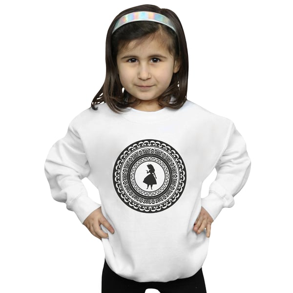 Disney Girls Alice In Wonderland Circle Sweatshirt