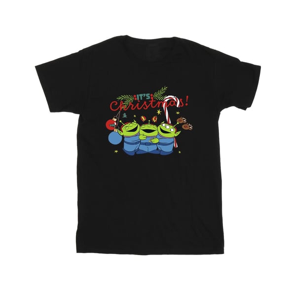 Toy Story Girls Aliens Cotton Christmas T-Shirt