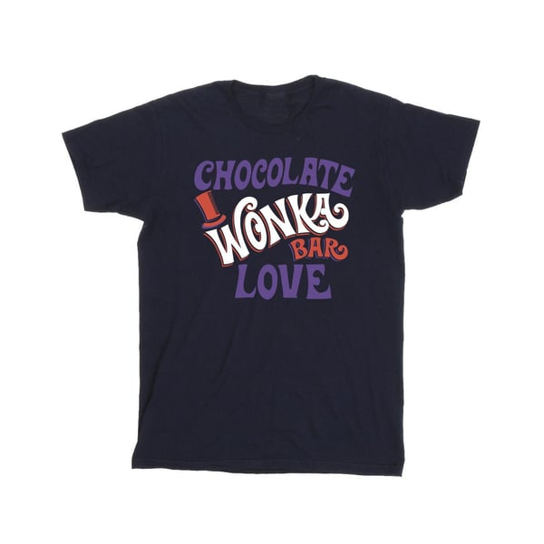Willy Wonka & The Chocolate Factory Pojkar Chokladkaka Kärlek Bomulls T-shirt