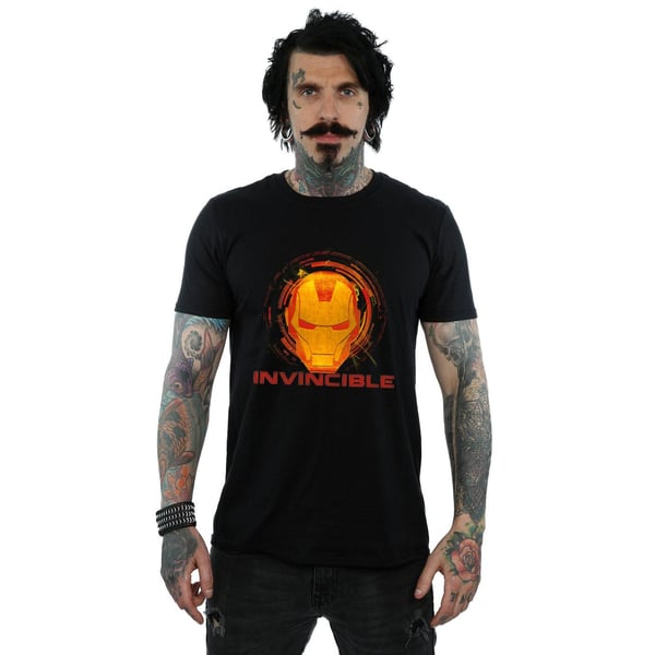 Marvel Mens Avengers Iron Man Invincible T-paita