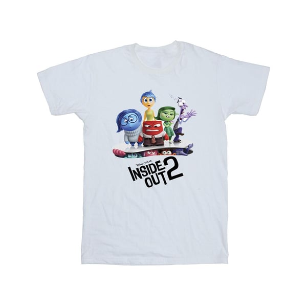 Insidan Ut 2 Flickor Affisch Bomulls T-shirt