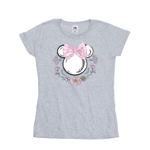 Disney Naiset/Naisten Minni Hiiri Rusetti & Kukat T-paita