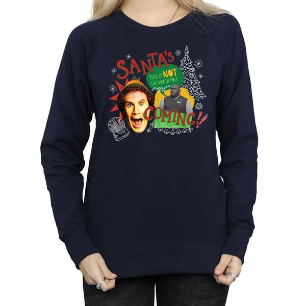 Elf Womens/Ladies North Pole Sweatshirt