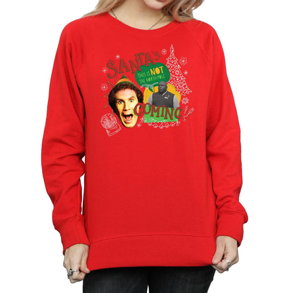 Elf Womens/Ladies North Pole Sweatshirt