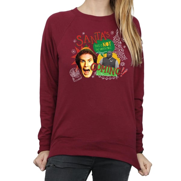 Elf Womens/Ladies North Pole Sweatshirt