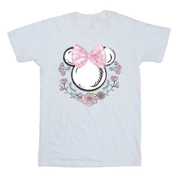 Disney Flickor Minnie Mouse Rosetter & Blommor T-shirt i Bomull
