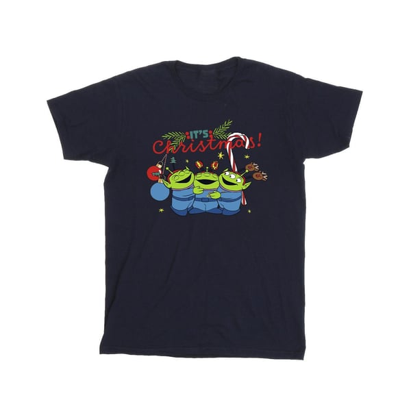 Toy Story Pojkar Aliens Jul T-shirt i Bomull