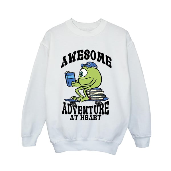 Monsters Inc. poikien lukeminen mahtava Mike Wazowski -collegepaita Monsters Inc. poikien lukeminen mahtava Mike Wazowski -collegepaita