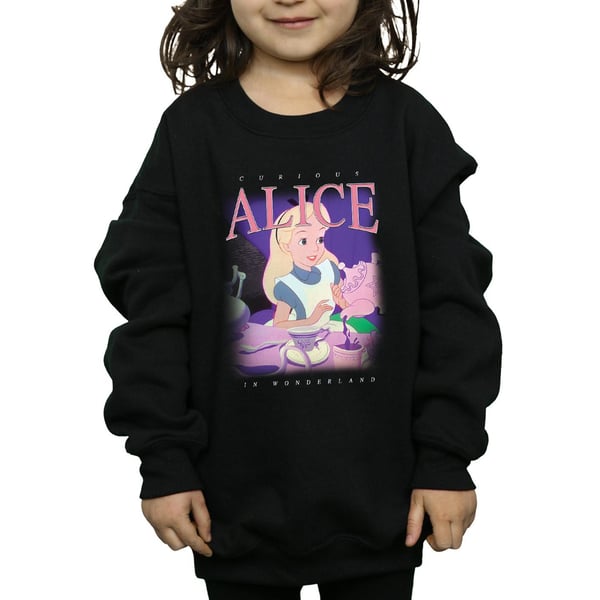 Disney Girls Alice in Wonderland Montage Sweatshirt