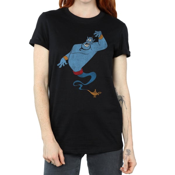Aladdin Womens/Ladies Classic Genie Cotton Boyfriend T-Shirt