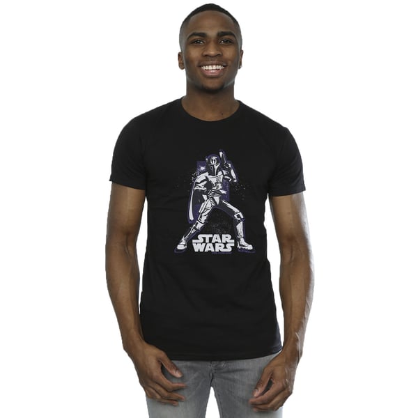 Star Wars: The Clone Wars Mens Darth Vader Pose Cotton T-Shirt