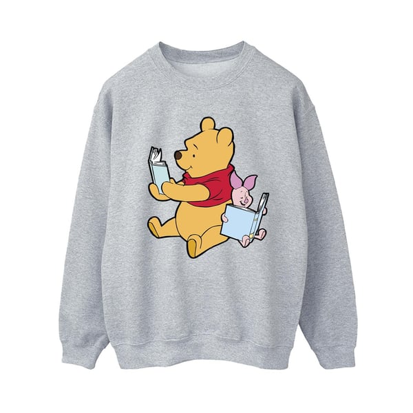 Winnie the Pooh Womens/Ladies Reading Sweatshirt