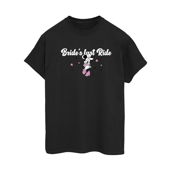 Disney Womens/Ladies Minnie Mouse Cotton Boyfriend T-Shirt