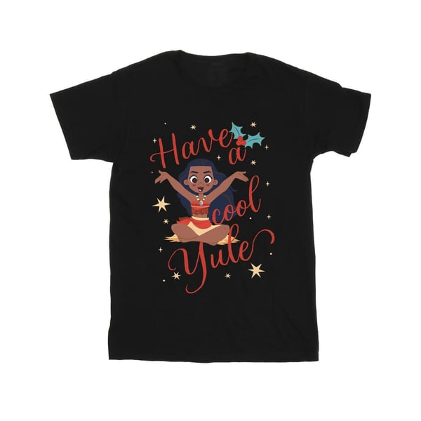 Moana Girls Have A Cool Yule Cotton T-Shirt