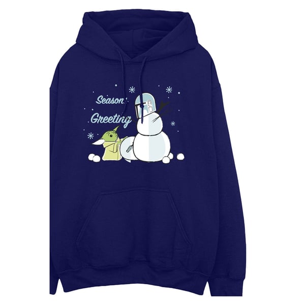 Star Wars: The Mandalorian Mens Seasons Greetings Hoodie
