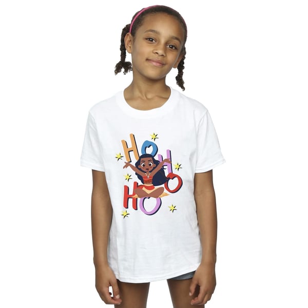 Moana Girls Ho Ho Ho Cotton T-Shirt