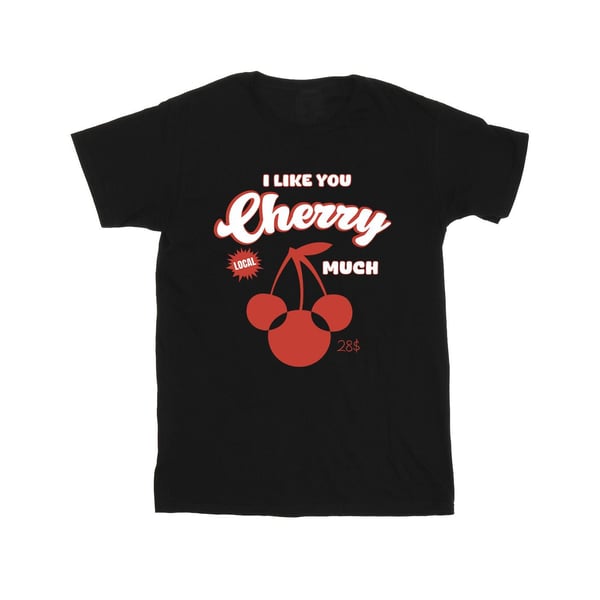Disney Girls Cherry Much Minnie Mouse Cotton T-Shirt
