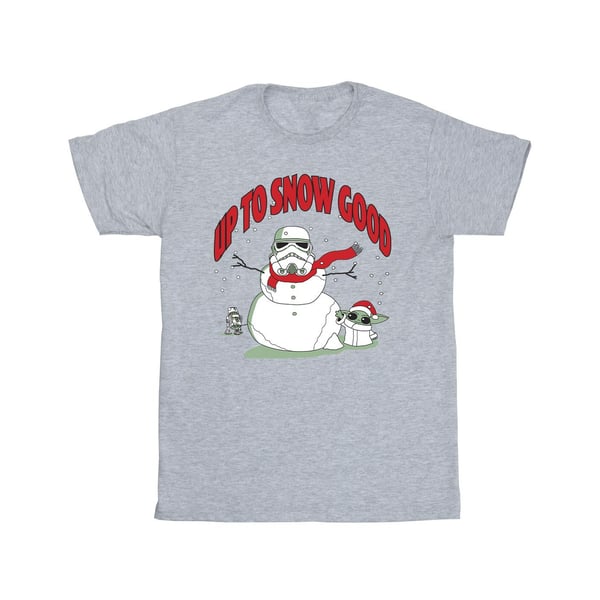 Star Wars Mandalorian Miesten Up To Snow Good T-paita