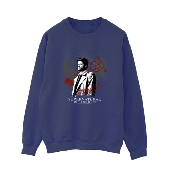 Supernatural Womens/Ladies Join The Hunt Wings Sweatshirt