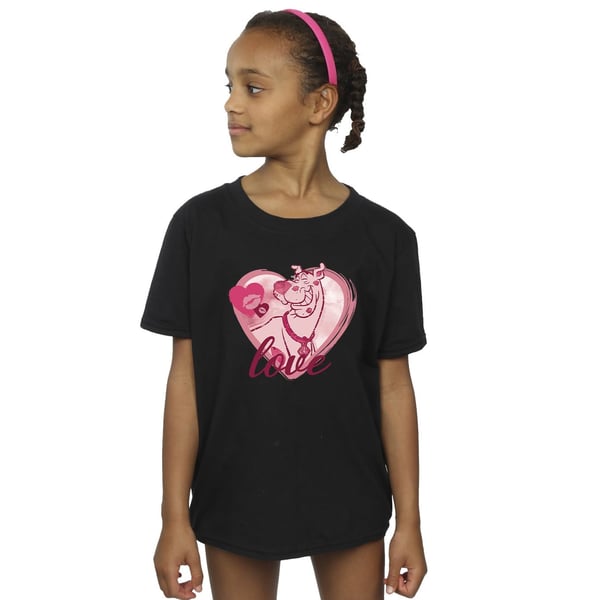 Scooby Doo Girls Love Kisses Cotton T-Shirt