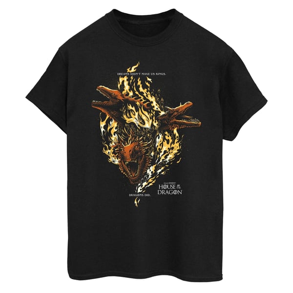 House Of The Dragon Dam/Dam Don´t Make Dreams T-shirt i bomull med boyfriend-passform