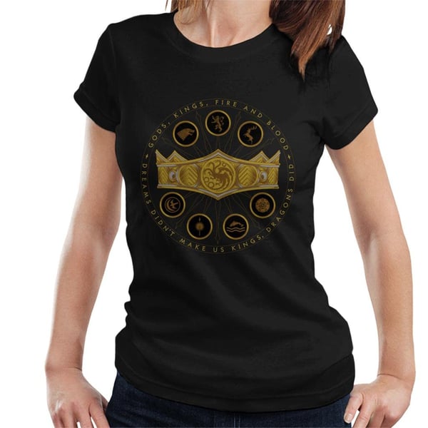 House Of The Dragon Womens/Ladies Don´t Make Dreams Cotton T-Shirt
