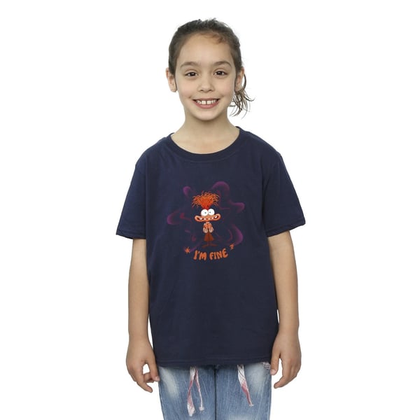 Inside Out 2 Girls I´m Fine Cotton T-Shirt