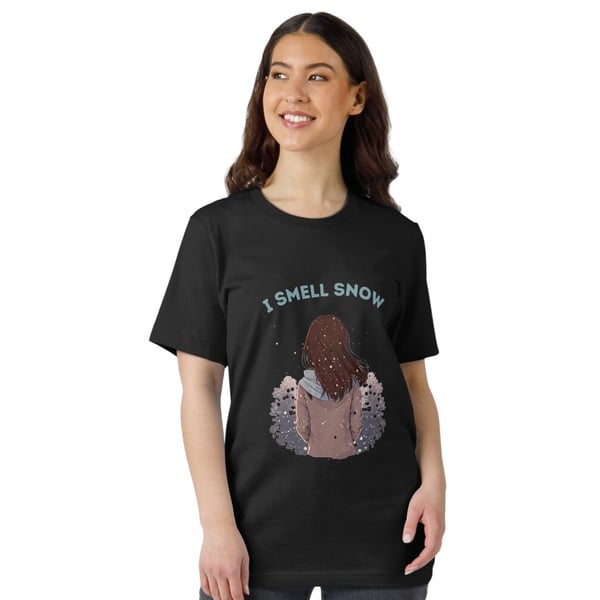Gilmore Girls Womens/Ladies I Smell Snow Cotton Boyfriend T-Shirt