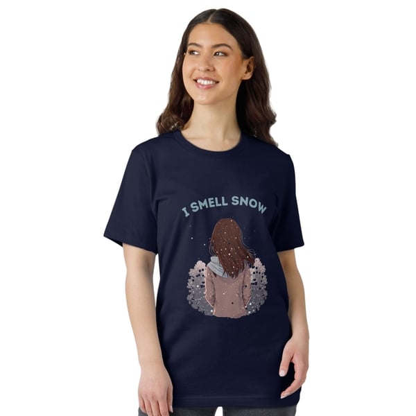 Gilmore Girls Womens/Ladies I Smell Snow Cotton Boyfriend T-Shirt