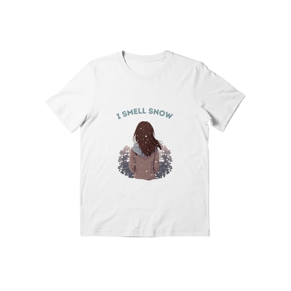 Gilmore Girls Dam/Dam Jag Luktar Snö Bomull Boyfriend T-Shirt