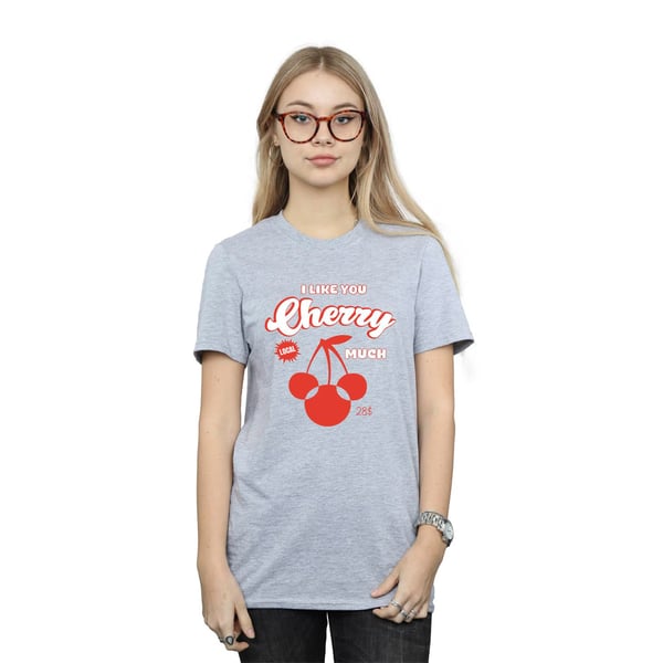Disney Womens/Ladies Cherry Much Minnie Mouse T-Shirt