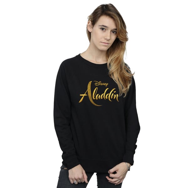 Disney Womens/Ladies Aladdin Movie Logo Sweatshirt