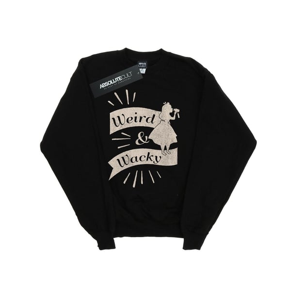 Disney Womens/Ladies Alice In Wonderland Weird And Wacky Sweatshirt