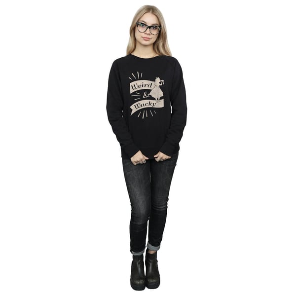 Disney Womens/Ladies Alice In Wonderland Weird And Wacky Sweatshirt