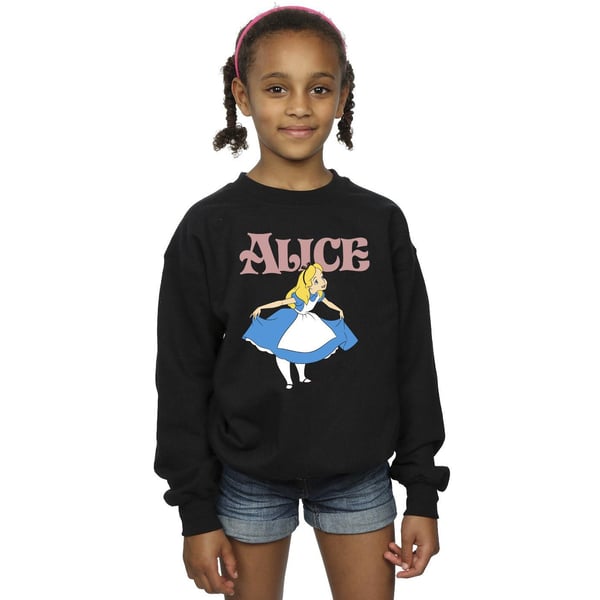 Disney Girls Alice In Wonderland Take A Bow Sweatshirt