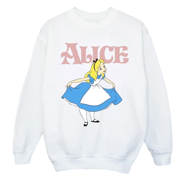 Disney Girls Alice In Wonderland Take A Bow Sweatshirt