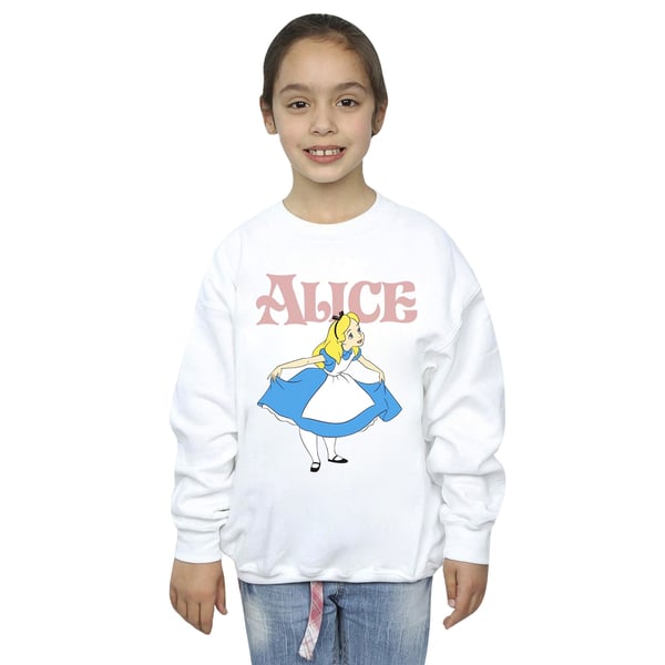 Disney Girls Alice In Wonderland Take A Bow Sweatshirt