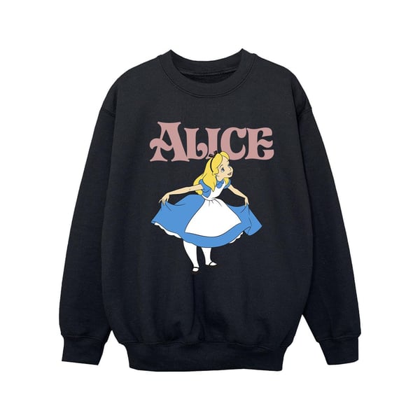 Disney Girls Alice In Wonderland Take A Bow Sweatshirt