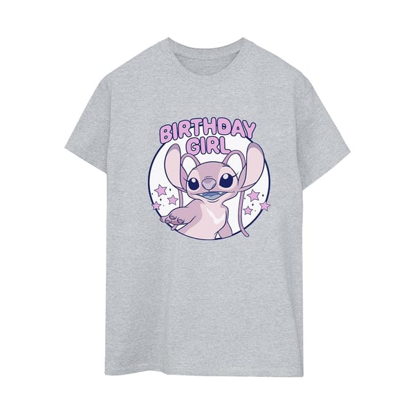Lilo & Stitch Womens/Ladies Birthday Girl Boyfriend T-Shirt