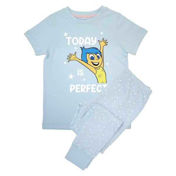 Insidan Ut 2 Flickor Idag Är Perfekta Stjärnor Kortärmad Lång Pyjamas Set