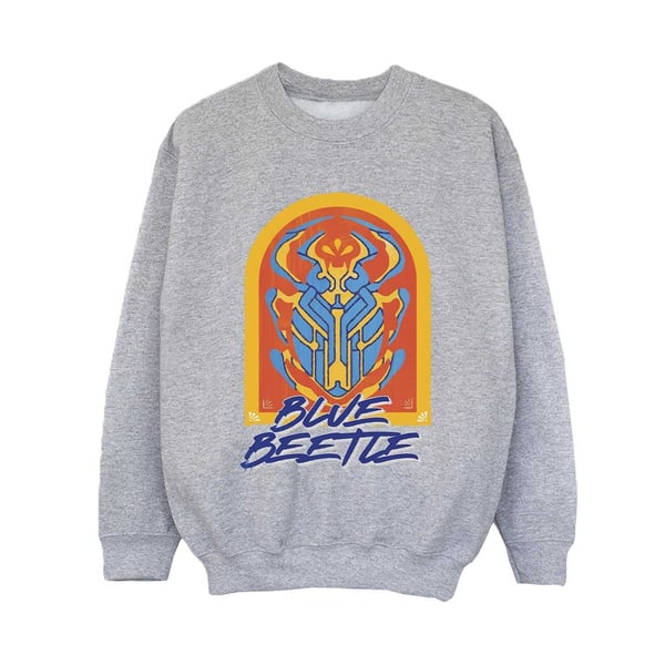 Blue Beetle Herr Logotyp Tröja