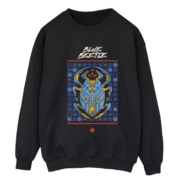 Blue Beetle Womens/Ladies Mosaic Sweatshirt