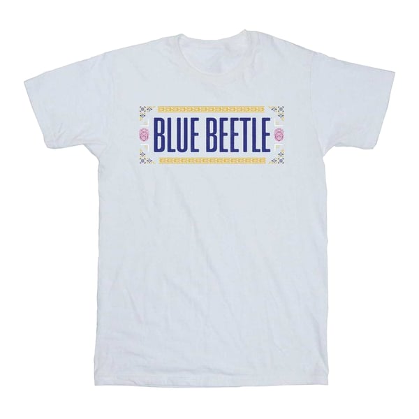 Blue Beetle Boys Patterned Logo T-Shirt