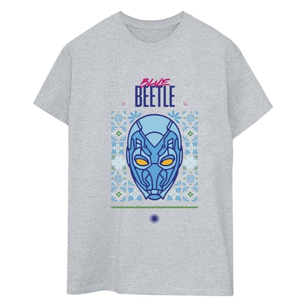 Blue Beetle Naisten Kypärä Boyfriend T-paita