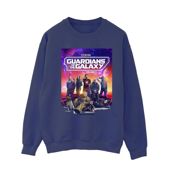 Guardians Of The Galaxy Volume 3 Womens/Ladies Movie Poster Sweatshirt
