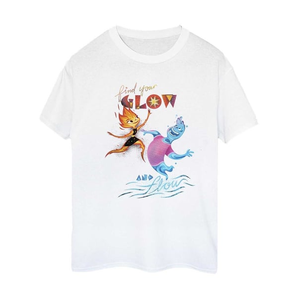 Elemental Womens/Ladies Grow And Flow Cotton Boyfriend T-Shirt
