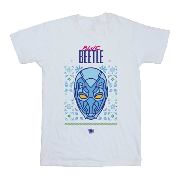 Blue Beetle Boys Helmet Cotton T-Shirt
