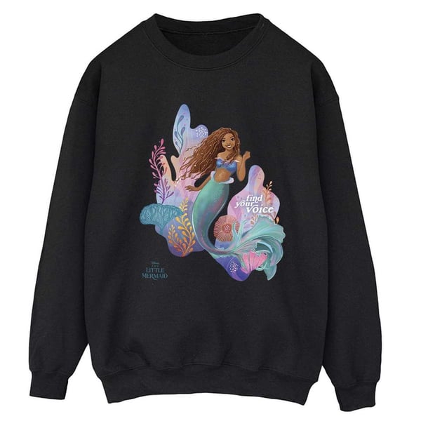 The Little Mermaid Womens/Ladies Find Your Voice Movie Sweatshirt