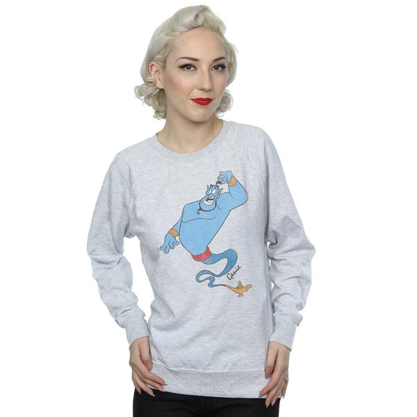 Aladdin Womens/Ladies Classic Genie Heather Sweatshirt