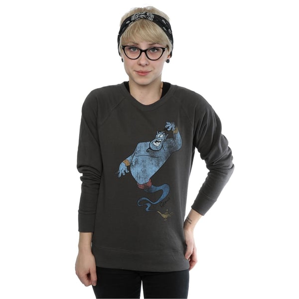Aladdin Womens/Ladies Classic Genie Heather Sweatshirt